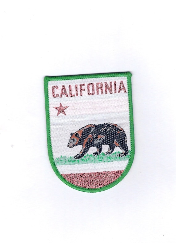 Vintage California State Flag - With Red Star Patch - Etsy 日本