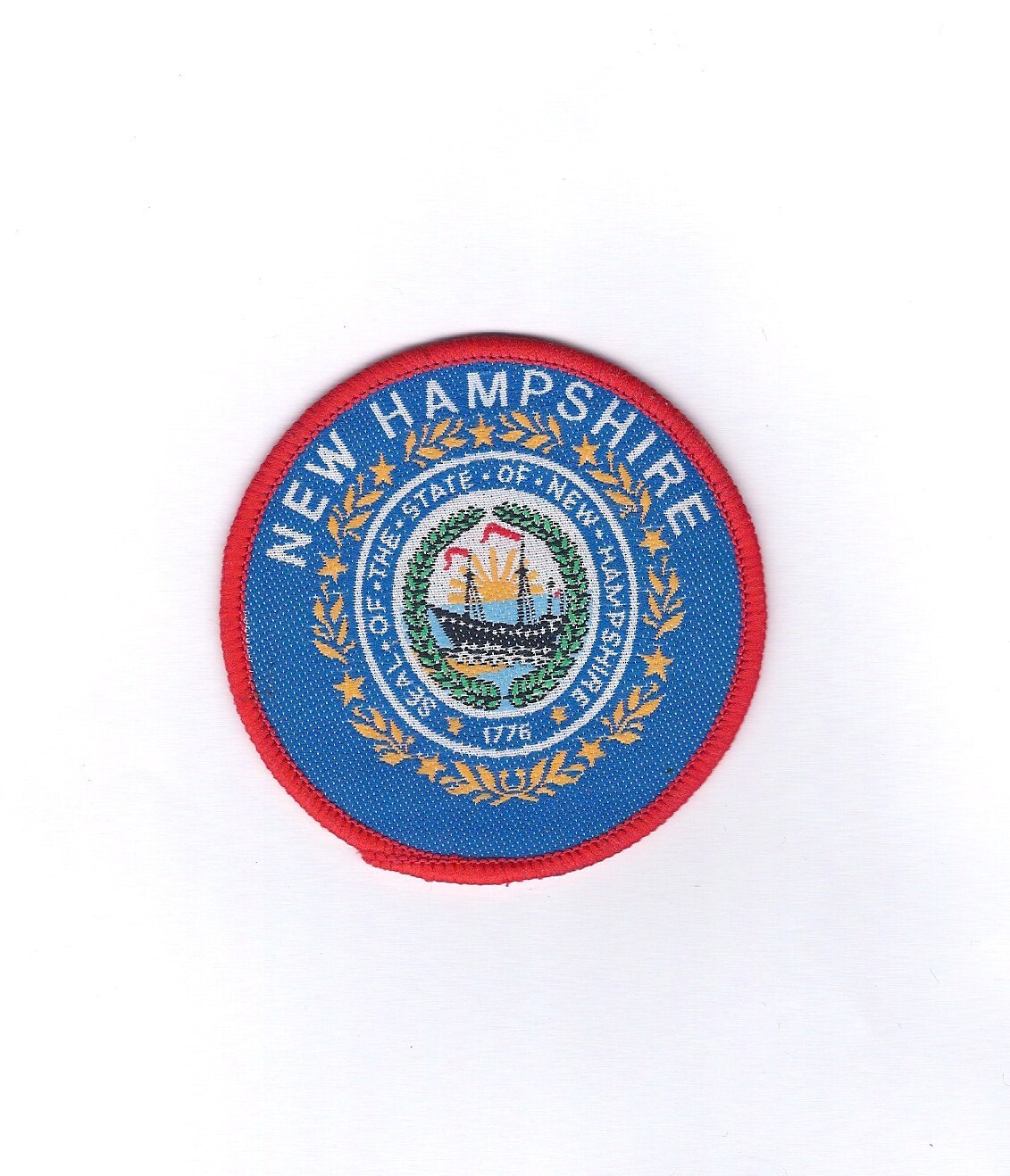 Vintage New Hampshire State Flagseal Patch Etsy Italia
