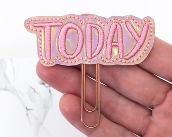 Handmade Laminated Planner Paper Clip Set Journal and Organizer Unique LV Inspired Planner Paper Clip Bookmark Planner Novelty Paper Clips Personal Planner Accessory Happy Planner |