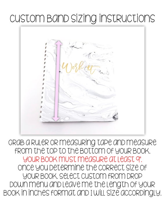 Notebook and Planner Pen Holder Made With Clear Holographic Vinyl 