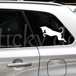Aufkleber Hundesilhouette Podenco Ibicenco