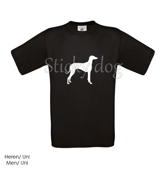 Azawakh silhouette dog sticker