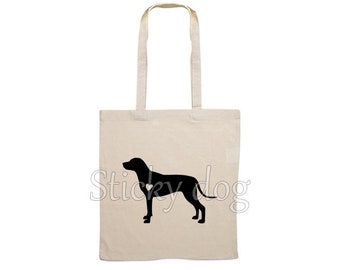 Canvas bag Rhodesian Ridgeback dog silhouette