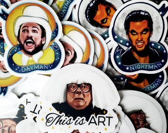 It&#39;s Always Sunny 3&quot; Clear Vinyl Stickers