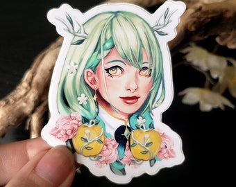 Ceres Fauna Vtuber Sticker – Hololive EN Anime Art Decal