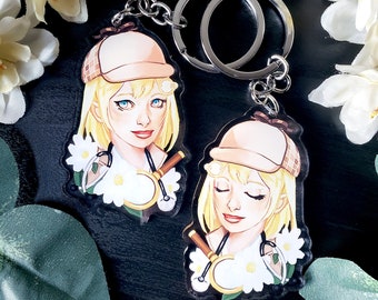 Vtuber Amelia Watson - Hololive EN -  2.5" Double-Sided Acrylic Keychain