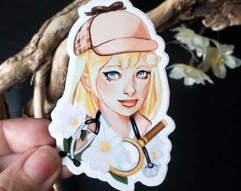 Amelia Watson Vtuber Sticker – Hololive EN Anime Decal
