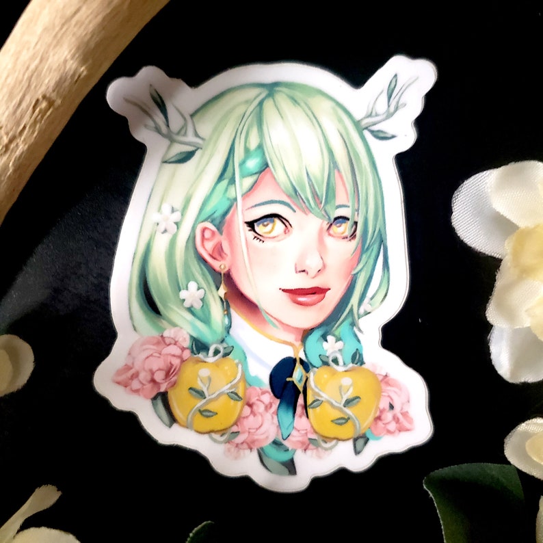 Ceres Fauna Vtuber Sticker – Hololive EN Anime Art Decal - Etsy