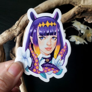 Vtuber Ninomae Ina&#39;nis - Ina - Hololive EN 3&quot; Vinyl Sticker -  Anime Art Decal for Laptops, Water Bottles, and More