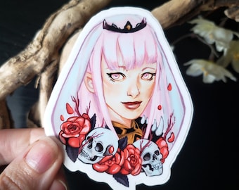 Mori Calliope Vinyl Sticker – Hololive EN Anime Decal