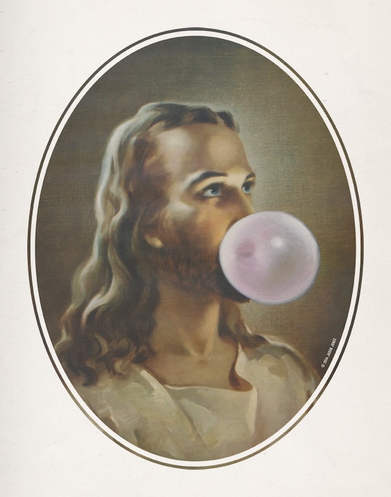 Altered Thrift Store Art Print: 