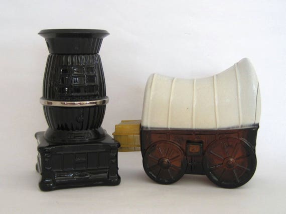 Vintage Amber Glass Avon Keulen Flessen Pot Buik Kachel Etsy