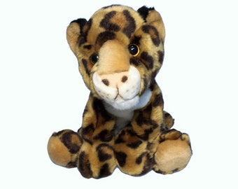 Animal Planet Cheetah Plush Stuffed Animal Baby Spotted Leopard Cat 10" Soft Toy