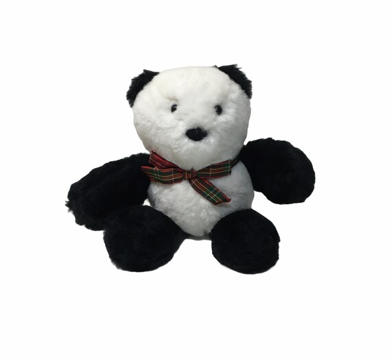 vintage stuffed panda bear