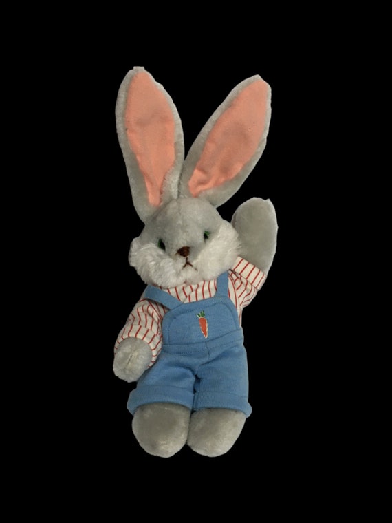 Gund Dennis Kyte Bunny Rabbit Puppy Vintage 1983 Plush Stuffed Etsy