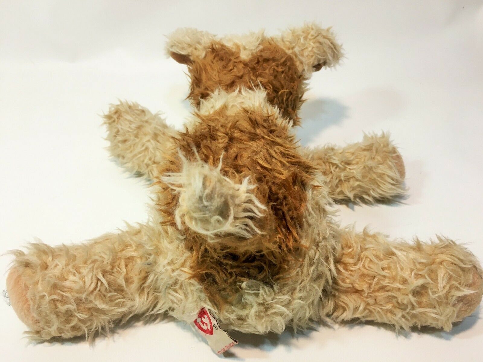 Ty Toffee Terrier Puppy Dog Plush Brown Shaggy Bean 1997 Etsy