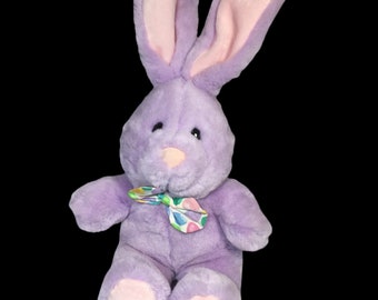 Purple HL325-PURPLE Dolls World Little Bunny Doll 