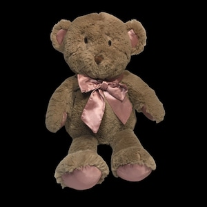 Cocalo Baby Teddy Bear Plush Satin Bow Hands Feet Stuffed Animal Toy 17in