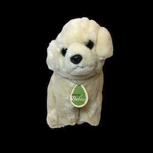 RARE Aurora Babies Yellow Lab Labrador Baby Puppy Dog Plush Stuffed Animal Toy
