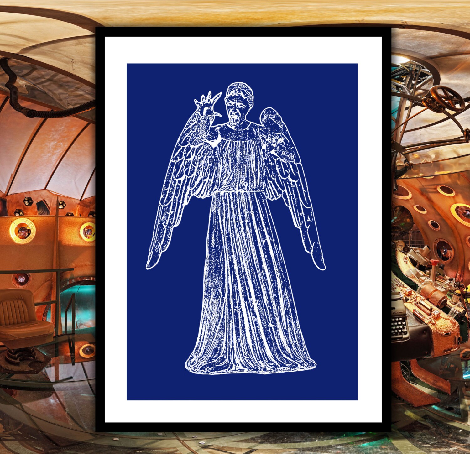 Doctor Who Weeping Angel Patent Dr Who Weeping Angel Poster