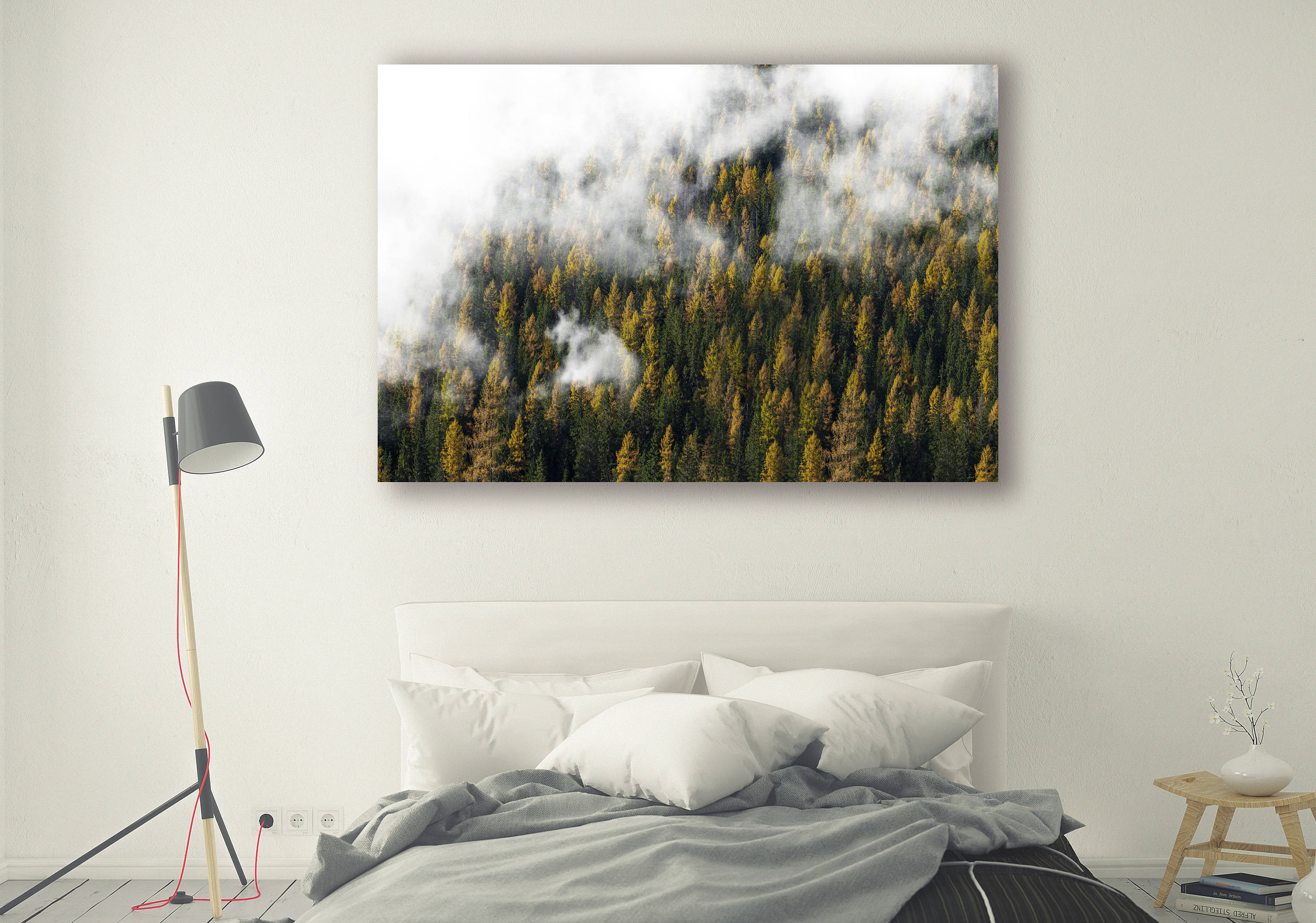 Nature Photography Canvas Print Framed Mountains Wall Art Print Outdoor Gift Mountain Wall Decor Mountain Print Mountains Reflection Ph033