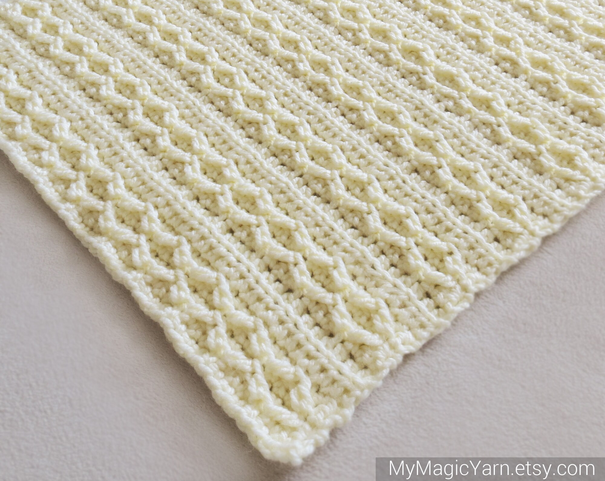 Crochet Pattern Super Bulky Crochet Blanket Pattern Easy Chunky