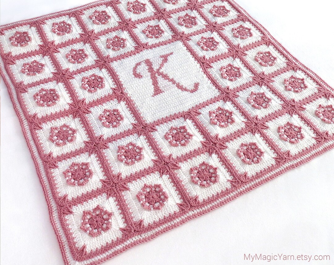 Blanket Crochet Pattern, Baby Blanket Crochet Pattern, Personalized
