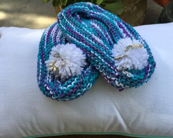 Disney inspired slippers. "Elsa"