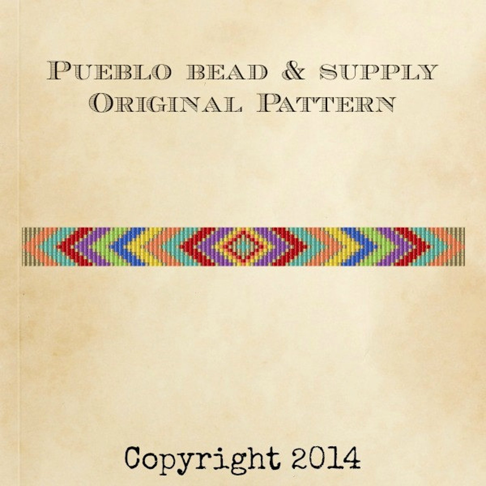 Gypsy Caravan Bracelet Pattern PDF File Beaded Beadweaving Etsy
