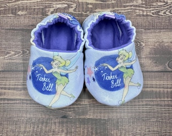 Fairy Baby Shoes, Soft Sole Baby Shoes, Baby Booties, Baby Girl Gift, Baby Shower Gift, Baby Moccasins, Toddler Shoes, Baby Slippers