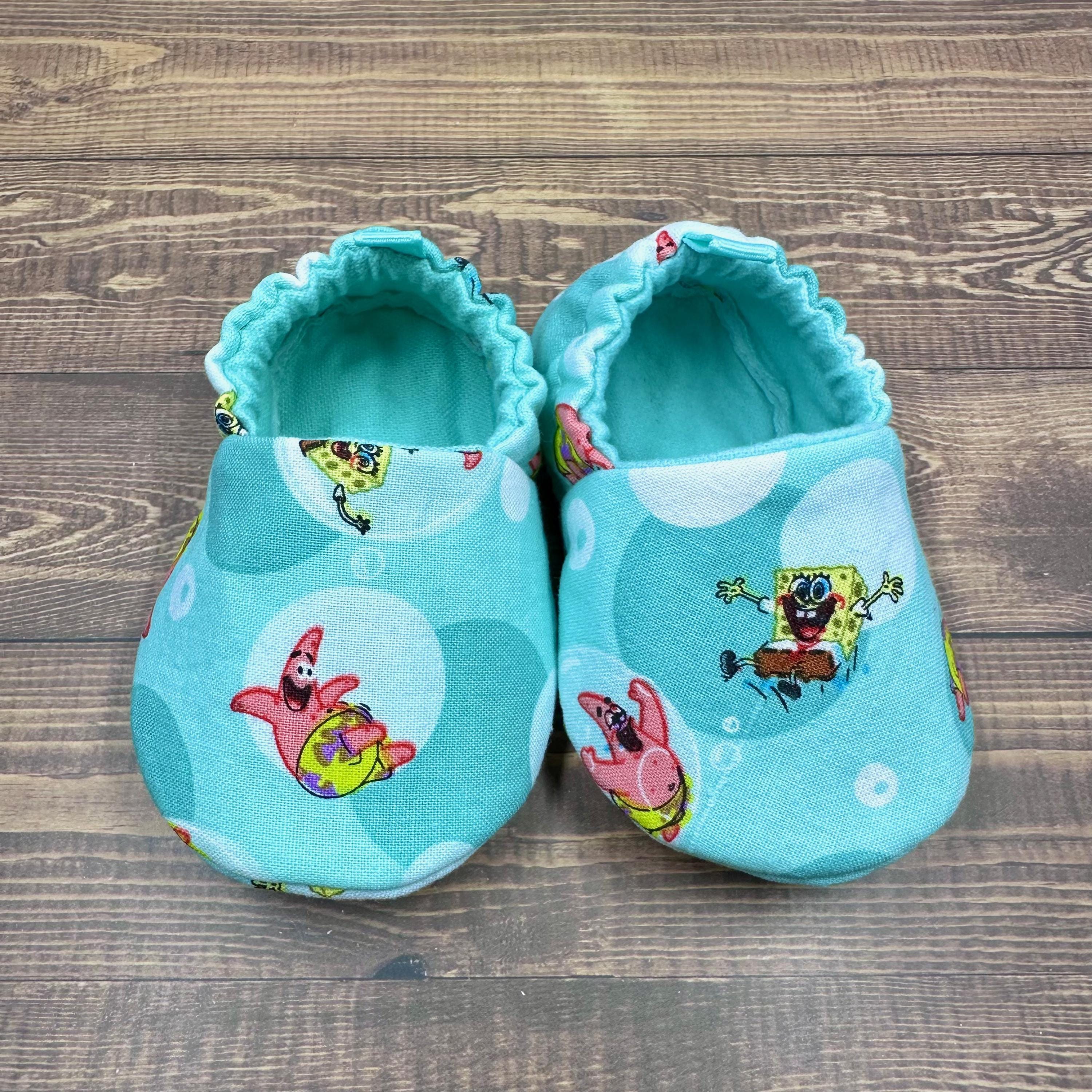 spongebob plush slippers