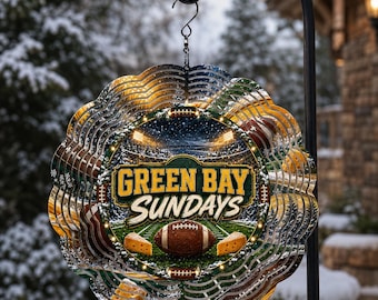 Green Bay Football Spinner (Digitaler Download)