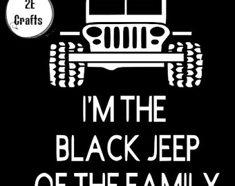 Run vous Stick Bastards Jeep Stick figure Family Autocollant Vinyle Autocollant Voiture Fenêtre