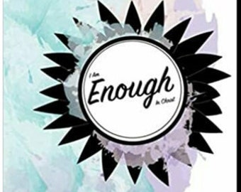 Workbook. I Am Enough in Christ. Spiritual Workbook. Women’s Bible Study Workbook. Women’s Spiritual Workbook. Women faith book. Faith book