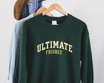 ultimate frisbee sweatshirt, ultimate frisbee team gift, ultimate frisbee player, Women's Ultimate frisbee gift, mens Ultimate frisbee gift