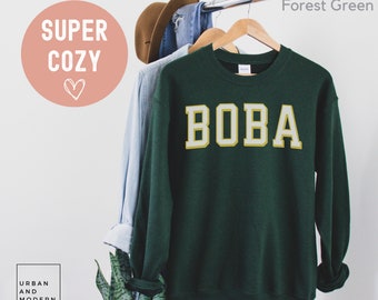 boba sweatshirt, boba gift, boba shirt, boba lover, gift for bubble tea fan, asian drink