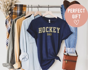 hockey dad tshirt, hockey fathers day, hockey gift, gift for hockey dad,