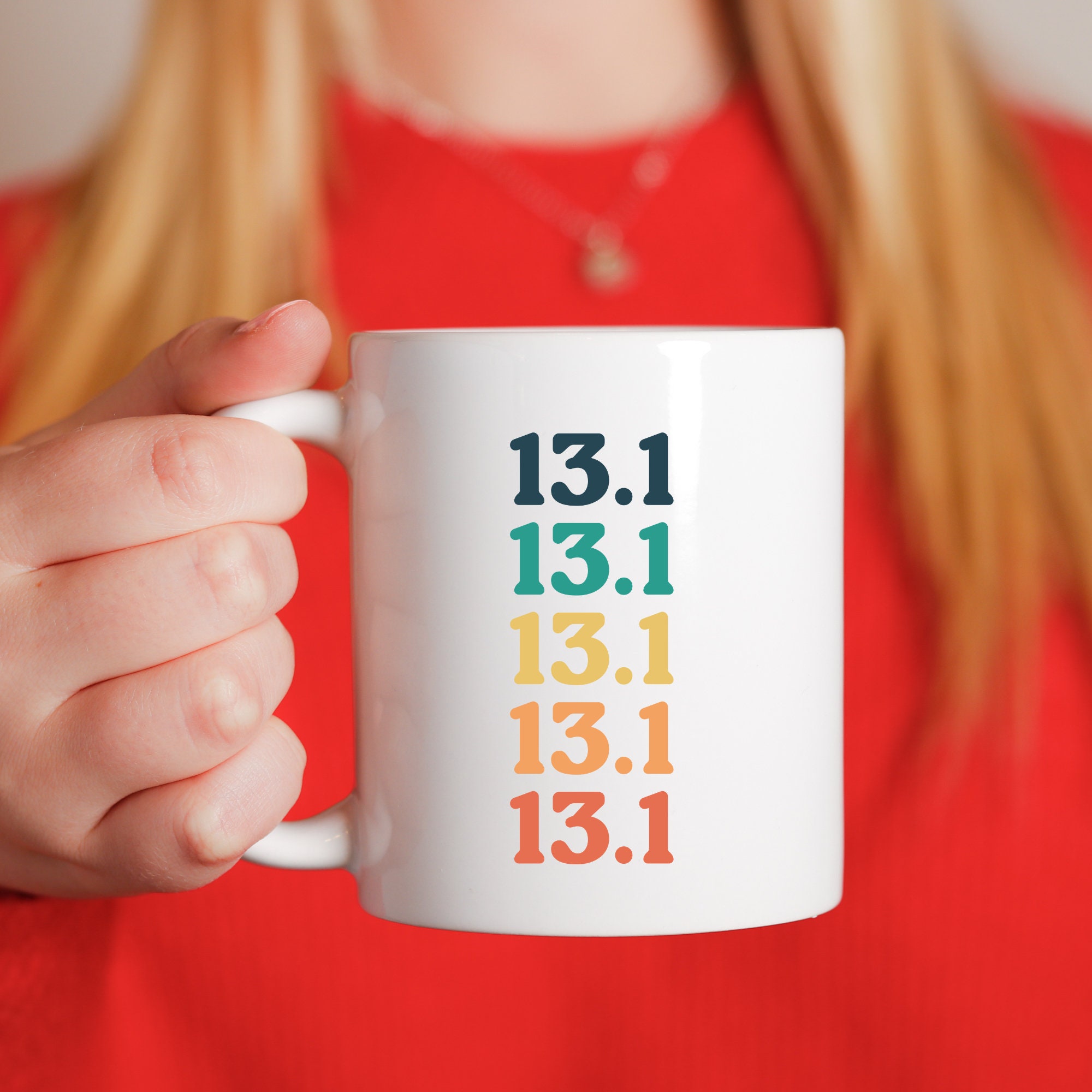 13.1 mug, half marathon finisher mug, marathon gift, Ceramic Mug 11oz, 13.1 miles, running gift, gift for marathoner, running