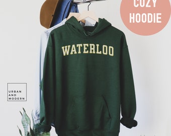 waterloo hoodie, Waterloo gift, Waterloo shirt, Waterloo sweater, waterloo jumper, waterloo pullover, ontario canada,