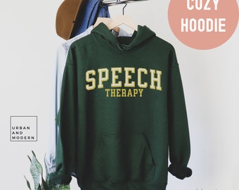 speech therapy hoodie