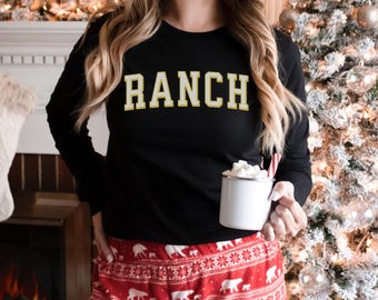 ranch long sleeve, ranch gift, ranch shirt, ranch lover, foodie gift,