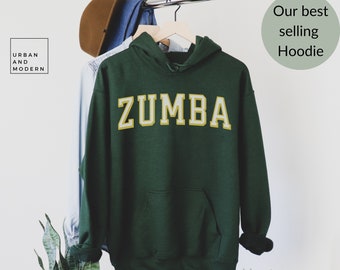 zumba hoodie, gift zumba sweatshirt, zumba sweater, gift for her, instructor, birthday, mothers day,