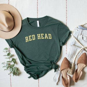 red head shirt, ginger gift, Gifts for Red Head, Redhead Shirt