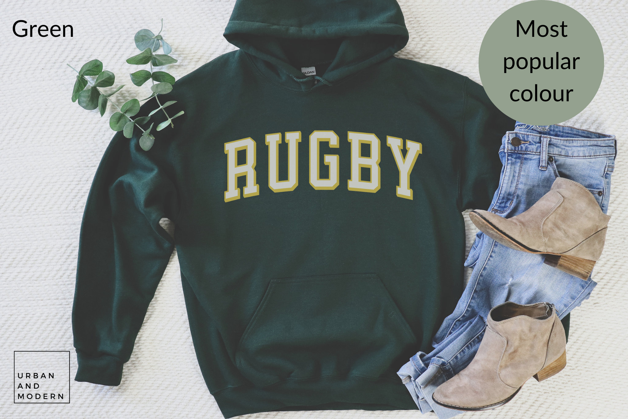 Rugby hoodie Etsy Mexico