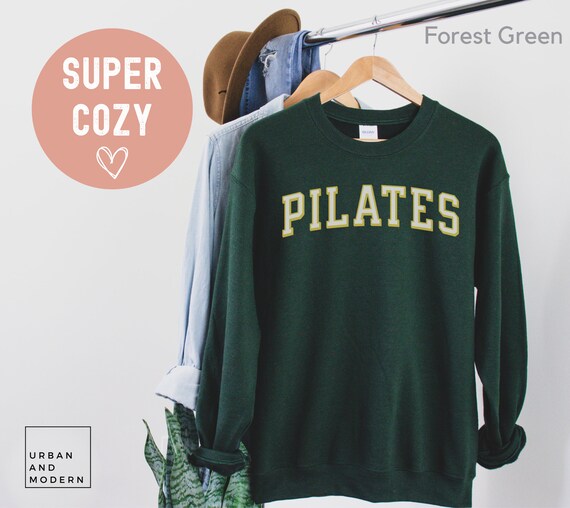pilates gift, pilates sweatshirt, pilates sweater, pilates gift, pilates instructor, fan, over, gift for her,varsity