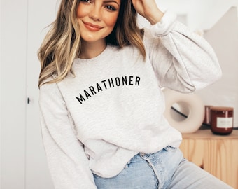 Marathon Finisher, Marathon sweatshirt,  Marathon shirt,  Marathon gift, marathoner est 2023, gift for runner, running shirt,