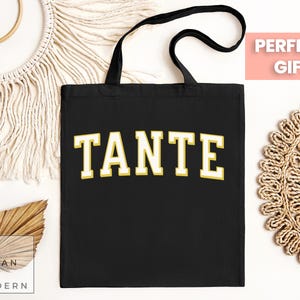 tante tote bag, german tante, new tante, tante birthday, tante gift, tante mother day, pregnancy announcement