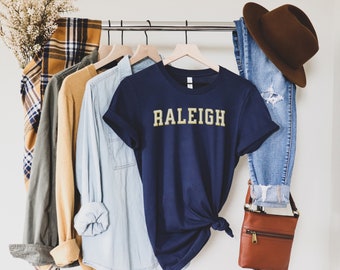 Raleigh tshirt, Raleigh shirt, Raleigh gifts,  North Carolina gift, North Carolina shirt,