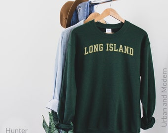 long island,  New York Sweatshirt, long island sweater, NY gifts, sweater, hometown, NY