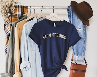 Palm Springs tshirt, bachelorette, Palm Springs shirt, Palm Springs Bachelorette Party, California, collegiate